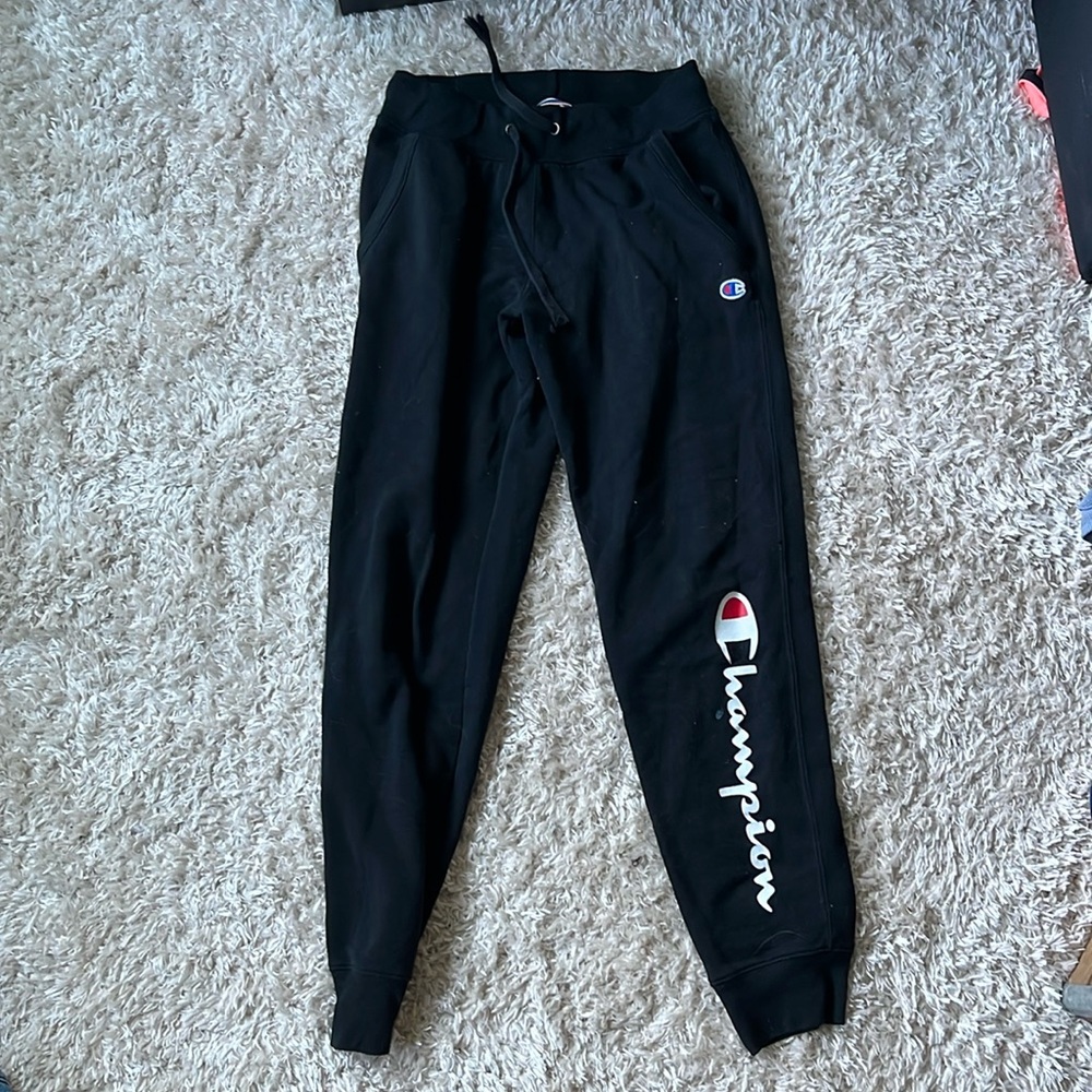 Black champion sweatpants